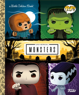 Cover image for 9780593481578 - Universal Monsters Little Golden Book (Funko Pop!)