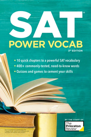 Cover image for 9780593516706 - SAT Power Vocab, 3rd Edition