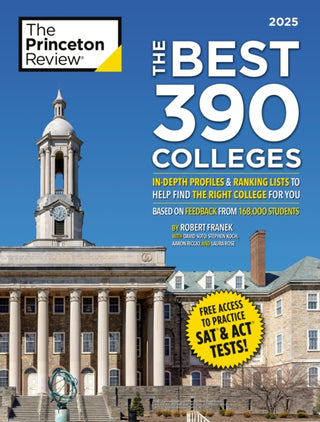 Cover image for 9780593517505 - The Best 390 Colleges, 2025