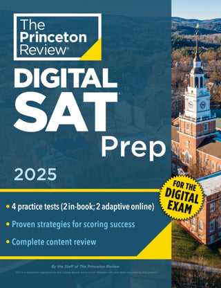 Cover image for 9780593517529 - Princeton Review Digital SAT Prep, 2025