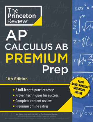 Cover image for 9780593517581 - Princeton Review AP Calculus AB Premium Prep