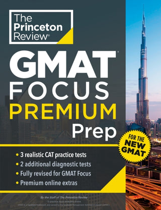 Cover image for 9780593517802 - Princeton Review GMAT Focus Premium Prep