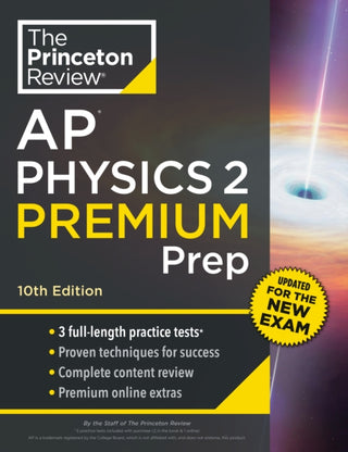 Cover image for 9780593517956 - Princeton Review AP Physics 2 Premium Prep