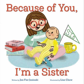 Cover image for 9780593518021 - Because of You, I'm a Sister