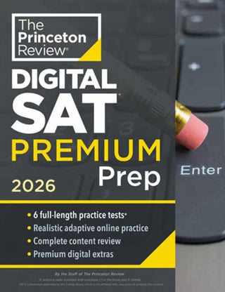 Cover image for 9780593518335 - Princeton Review Digital SAT Premium Prep, 2026