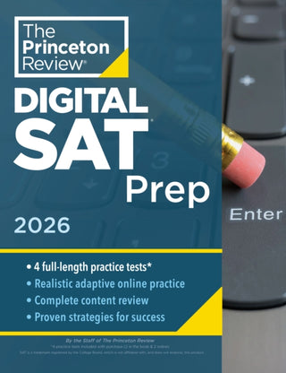 Cover image for 9780593518359 - Princeton Review Digital SAT Prep, 2026