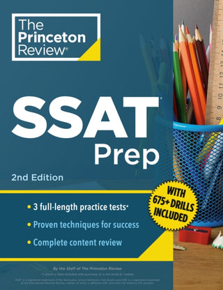Cover image for 9780593518373 - Princeton Review SSAT Prep