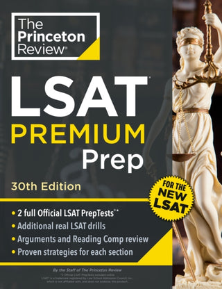 Cover image for 9780593518625 - Princeton Review LSAT Premium Prep, 30th Edition