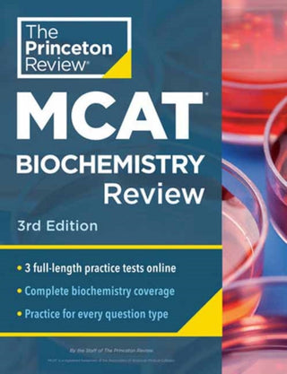 Cover image for 9780593518809 - Princeton Review MCAT Biochemistry Review, 3rd Edition