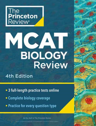 Cover image for 9780593518816 - Princeton Review MCAT Biology Review, 4th Edition