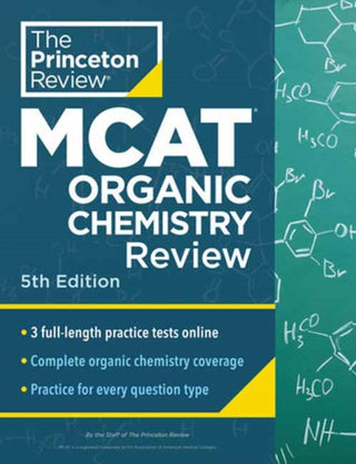Cover image for 9780593518847 - Princeton Review MCAT Organic Chemistry Review, 5th Edition