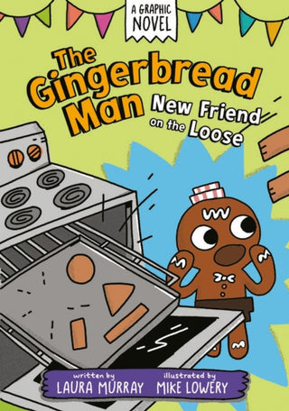 Cover image for 9780593532553 - The Gingerbread Man: New Friend on the Loose: A Graphic Novel