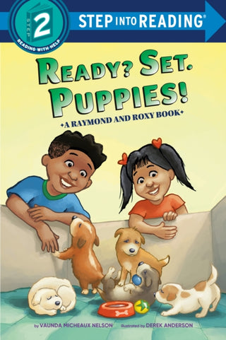 Cover image for 9780593563779 - Ready? Set. Puppies! (Raymond and Roxy)