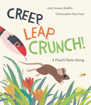 Cover image for 9780593565520 - Creep, Leap, Crunch! A Food Chain Story