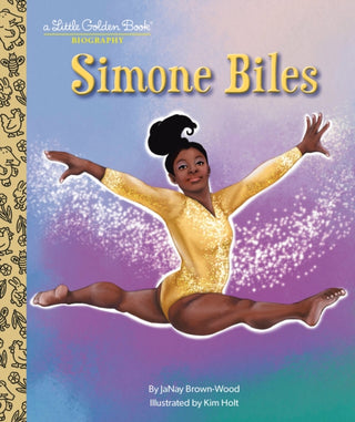 Cover image for 9780593566732 - Simone Biles: A Little Golden Book Biography