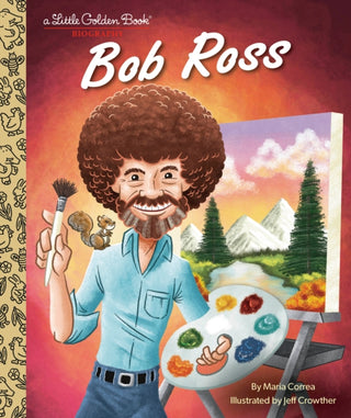 Supplemental image for 9780593568255 - Bob Ross: A Little Golden Book Biography