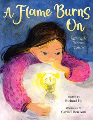 Cover image for 9780593571750 - A Flame Burns On