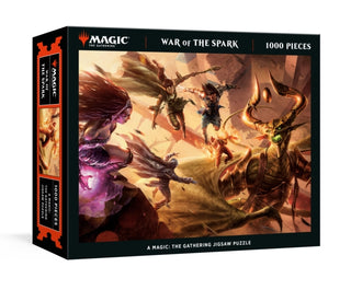 Cover image for 9780593577714 - Magic: The Gathering 1,000-Piece Puzzle: War of the Spark
