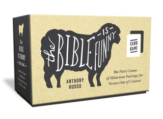 Cover image for 9780593579497 - The Bible Is Funny Card Game
