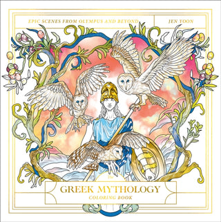 Cover image for 9780593580356 - The Greek Mythology Coloring Book