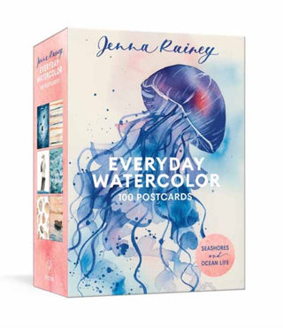 Cover image for 9780593580523 - Everyday Watercolor 100 Postcards