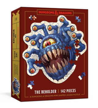 Cover image for 9780593580707 - Dungeons & Dragons Mini Shaped Jigsaw Puzzle: The Beholder Edition