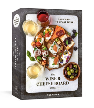 Cover image for 9780593581049 - The Wine and Cheese Board Deck