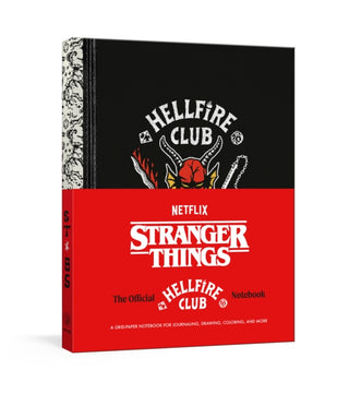 Cover image for 9780593581384 - Stranger Things: The Official Hellfire Club Notebook