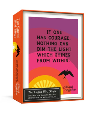Cover image for 9780593581773 - The Caged Bird Sings Note Cards