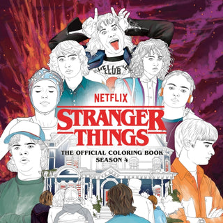Cover image for 9780593581827 - Stranger Things: The Official Coloring Book, Season 4