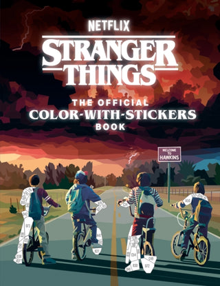 Cover image for 9780593582558 - Stranger Things: The Official Color-with-Stickers Book