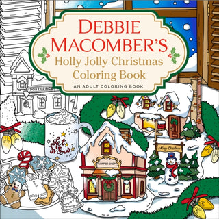 Cover image for 9780593598825 - Debbie Macomber's Holly Jolly Christmas Coloring Book