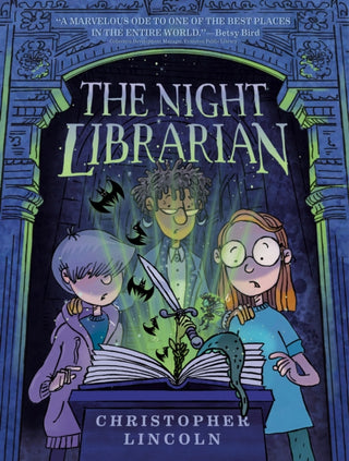 Cover image for 9780593617663 - The Night Librarian: A Graphic Novel