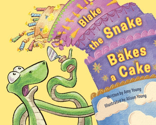 Cover image for 9780593621745 - Blake the Snake Bakes a Cake