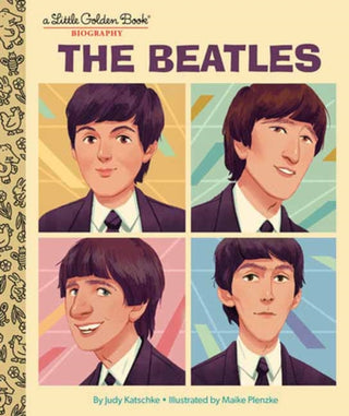 Cover image for 9780593645123 - The Beatles: A Little Golden Book Biography