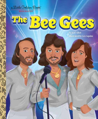 Cover image for 9780593645161 - The Bee Gees: A Little Golden Book Biography