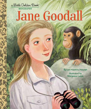 Cover image for 9780593647349 - Jane Goodall: A Little Golden Book Biography