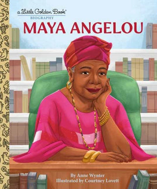 Cover image for 9780593648377 - Maya Angelou: A Little Golden Book Biography