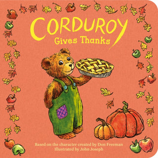 Cover image for 9780593694152 - Corduroy Gives Thanks