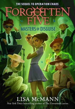 Cover image for 9780593698792 - Masters of Disguise (The Forgotten Five, Book 6)