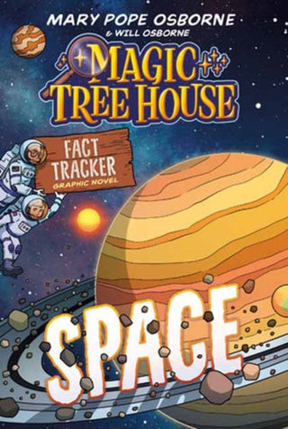 Cover image for 9780593705896 - Magic Tree House Fact Tracker Graphic Novel: Space