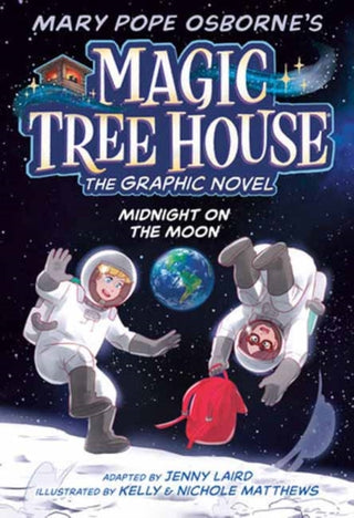 Cover image for 9780593706053 - Midnight on the Moon Graphic Novel