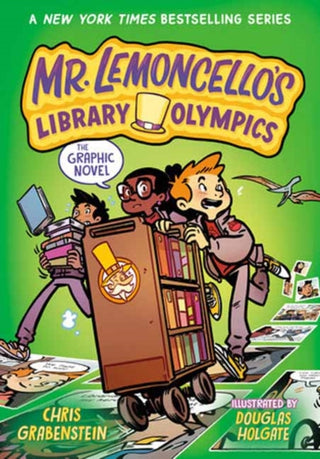 Cover image for 9780593709818 - Mr. Lemoncello's Library Olympics: The Graphic Novel