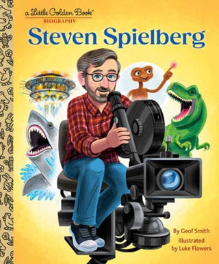 Cover image for 9780593710074 - Steven Spielberg: A Little Golden Book Biography