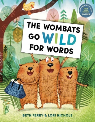 Cover image for 9780593711057 - The Wombats Go Wild for Words