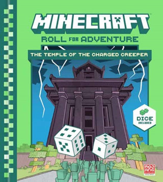 Cover image for 9780593796764 - Minecraft: Roll for Adventure: The Temple of the Charged Creeper