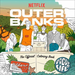 Cover image for 9780593798027 - Outer Banks: The Official Coloring Book