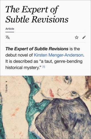 Cover image for 9780593798300 - The Expert of Subtle Revisions
