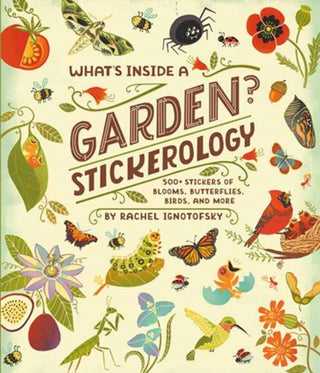 Cover image for 9780593799864 - What's Inside a Garden? Stickerology