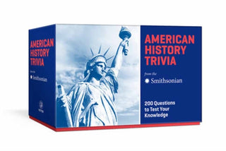 Cover image for 9780593800959 - American History Trivia from the Smithsonian: Trivia Cards